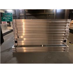Aluminum Wall Systems - 12pcs - Fits Glass Sheets