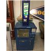 Image 1 : 2 x Vintage Newspaper Machine, Gum Vending Machine (Excel) and 1 Metal Post