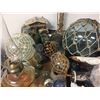 Image 3 : Assorted Japanese Glass Fishing Floats, Oil Lamps and Misc