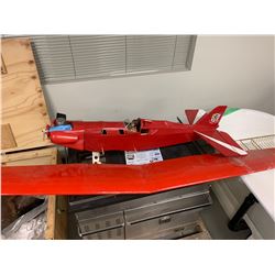 Vintage Gas Model Plane (Red)