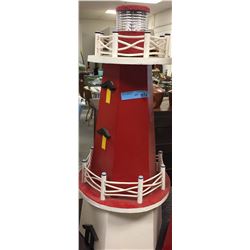 Wooden red And white LightHouse (Medium)