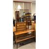 Image 1 : Art Deco Hallway Stand with Lamp