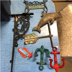 Misc Nautical Wrought Iron Décor