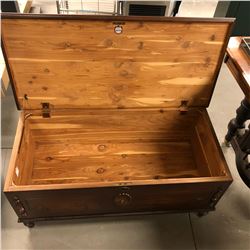 Avon cedar blanket box