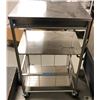 Image 1 : Stainless steel medical Side Cart with a drawer