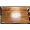Image 2 : Antique Foldable Dining room Table with 2 extensions