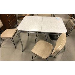 retro Kitchen table with 4 chairs