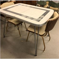 Retro Kitchen table with 2 Chairs