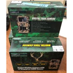 4 digital trail cameras