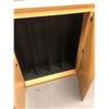Image 2 : 2 door cabinet with metal rack