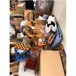 large lot of kids stuff