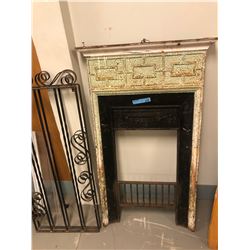 misc  wrought iron fireplace pieces