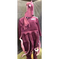 Maroon octopus costume