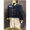 Image 1 : Dark blue with gold collar and buttons band costumes