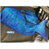 Image 1 : Mermaid Costume with blue top, blue skirt and blue fin (also has beads)
