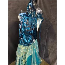 Blue mermaid costume