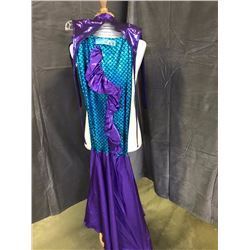 Mermaid costume - purple and blue