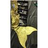 Image 1 : Golden mermaid costumes complete with fin and bead necklaces, earrings and other jewelry