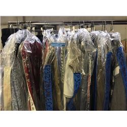 Multiple complete movie set costumes