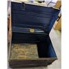 Image 2 : Antique Metal Trunk