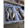 Image 1 : 2 buckets of rubber fish movie prop