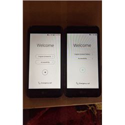 2 LG Android Smartphones