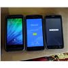 Image 1 : 1 Samsung Android Smartphone, 1 Motorola Android Smartphone, 1 HTC Android Smartphone