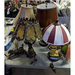 Vintage funky lamps