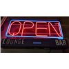 Image 1 : Neon Open lounge bar sign