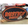 Image 2 : Large lighted Siren song hotel sign and rusty's diner sign