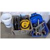 Image 1 : misc tools and a wood cutter