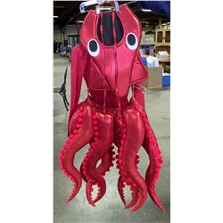 Red Octopus Costume (Fits Adult)