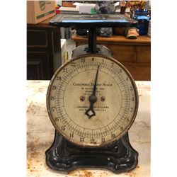 Vintage Columbia Family Scale (24 pounds)