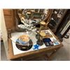 Image 2 : Mermaid Display Stand, 2 Tree bark Candle Stands, 3 antique spoons, 4 mermaid theme spoons and other