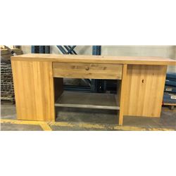 Butcher Block Top Kitchen Unit