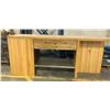 Image 1 : Butcher Block Top Kitchen Unit