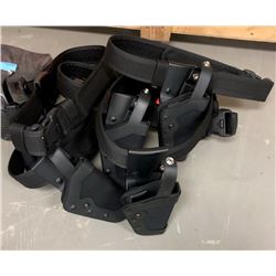 6 gun holster and face shields