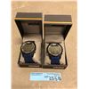 Image 2 : 2 unlisted (kenneth cole) digital watches with blue rubber strap