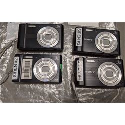 4 Sony Digital Cameras