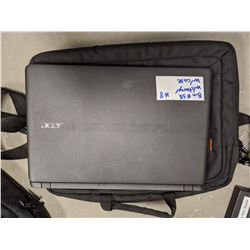 Acer Laptop with Charger and Bag