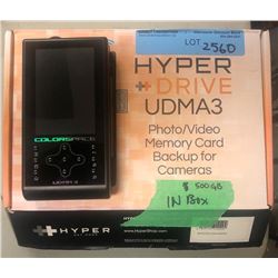500GB Hyper Drive UDMA3 Photo/Video Memory Card Backup For Cameras