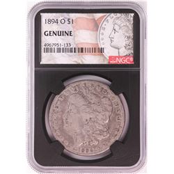1894-O $1 Morgan Silver Dollar Coin NGC Genuine