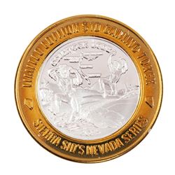 .999 Silver Sierra Sid's Sparks, Nevada $10 Casino Limited Edition Gaming Token