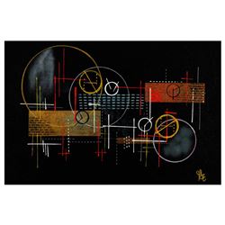 George Marlowe "Control Panel" Original Acrylic Painting on Canvas