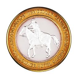 .999 Silver Sundowner Hotel Casino Reno, NV $10 Casino Limited Edition Gaming Token