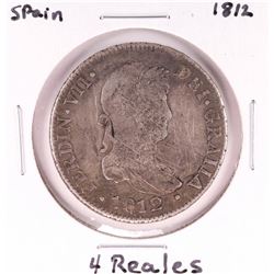 1812 Spain 4 Reales Silver Coin