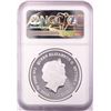 Image 3 : 2018P Tuvalu $1 Proof Planet of the Apes Silver Coin NGC PF70 Ultra Cameo w/Box & COA