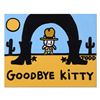 Image 1 : Todd Goldman "Goodbye Kitty" Original Acrylic Painting on Canvas