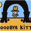 Image 2 : Todd Goldman "Goodbye Kitty" Original Acrylic Painting on Canvas
