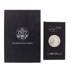 1882-CC $1 Morgan Silver Dollar Coin GSA w/Box